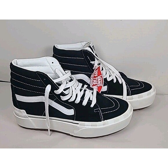 VANS SK8-Hi MTE-1 Primaloft Suede "Black White" Men’s 7.5 Womens 9 #500714 NWT - Picture 1 of 7